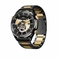 Remax Watch 17 NFC Bluetooth Calling Smart Watch (Black-Gold)